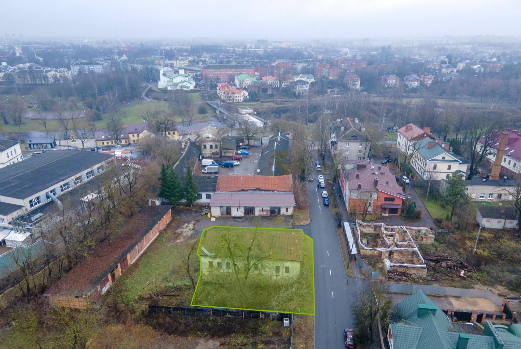 Дом де-Барани на улице Красных партизан в Пскове повторно выставлен на продажу за 6 млн рублей